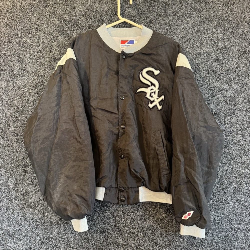 CHICAGO WHITE SOX MLB JACKET SWINGSTER SIZE‎ XL MADE IN USA